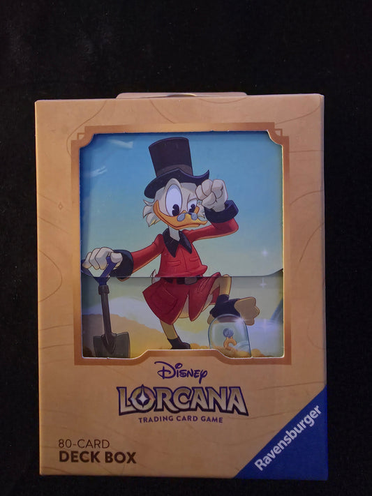 80 ct. Deck Box Scrooge McDuck Into the Inklands Disney Lorcana TCG