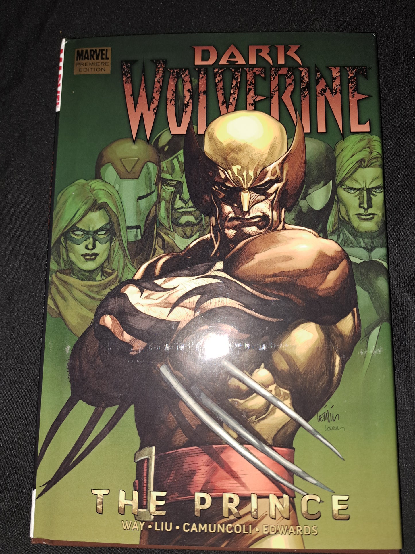 Dark Wolverine The Prince Premiere Edition Hardcover Marvel Comics Graphic Novel