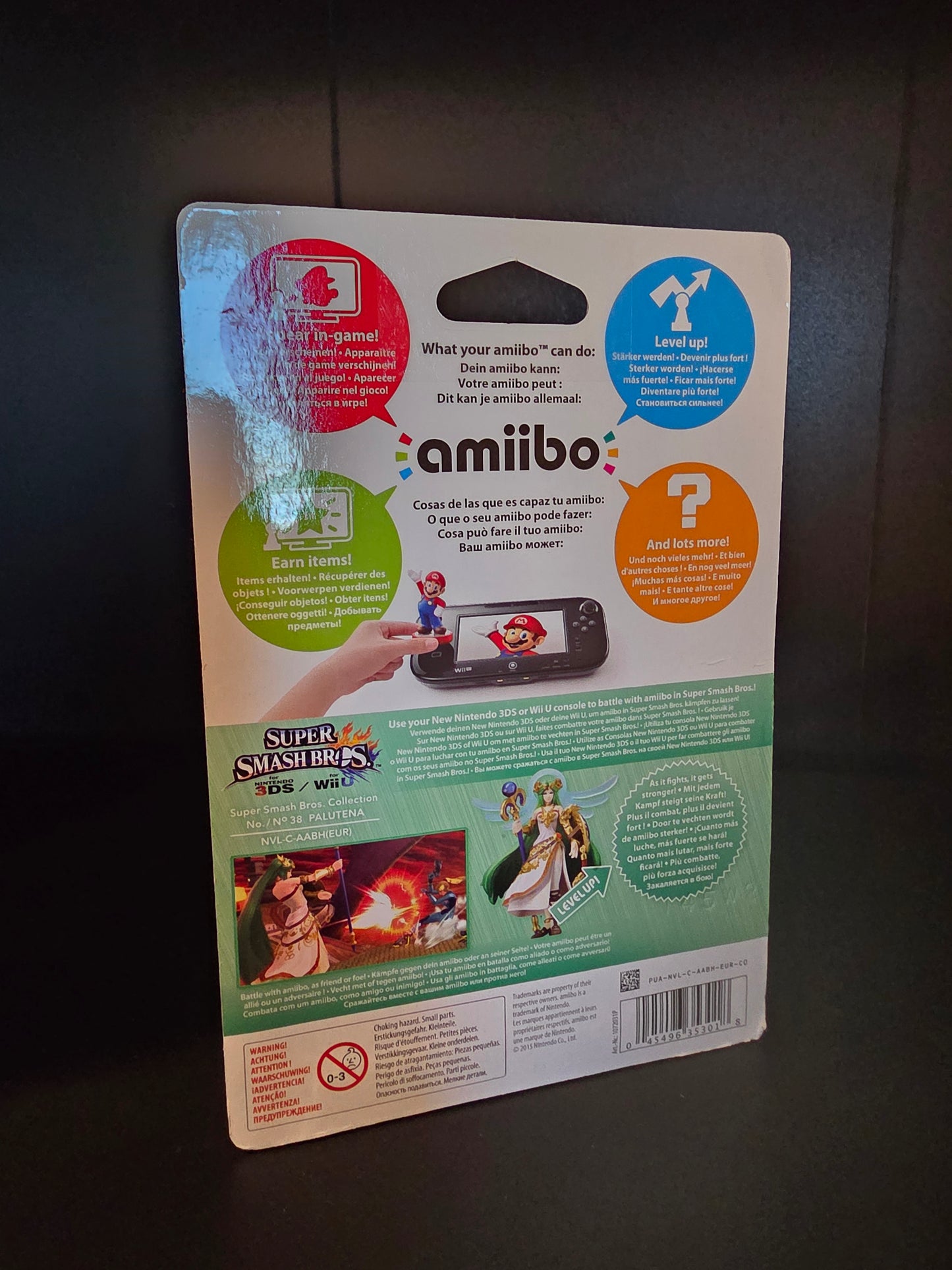 Nintendo amiibo Super Smash Bros Series Palutena Character Figure New in Box