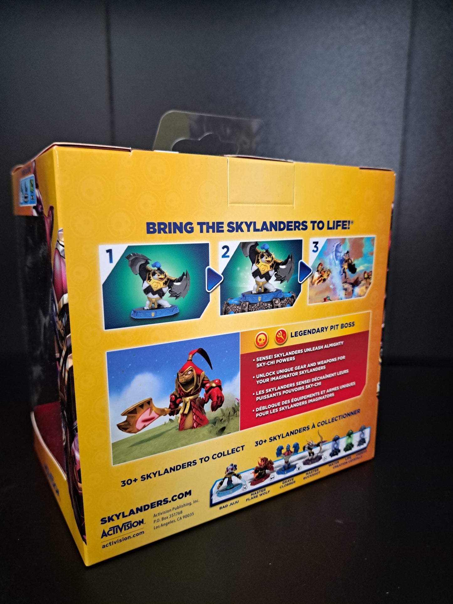 Skylanders Imaginators Legendary Pit Boss Sensei Toys R Us Exclusive