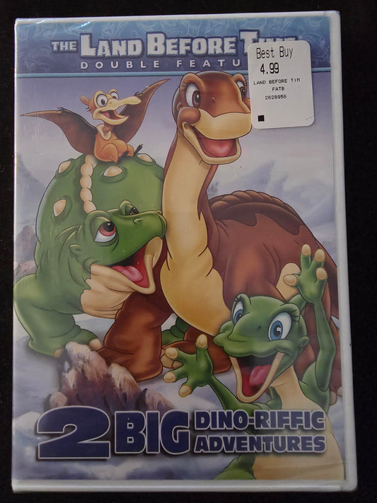 The Land Before Time: 2 Big Dino-Riffic Adventures (DVD, 2006) NEW