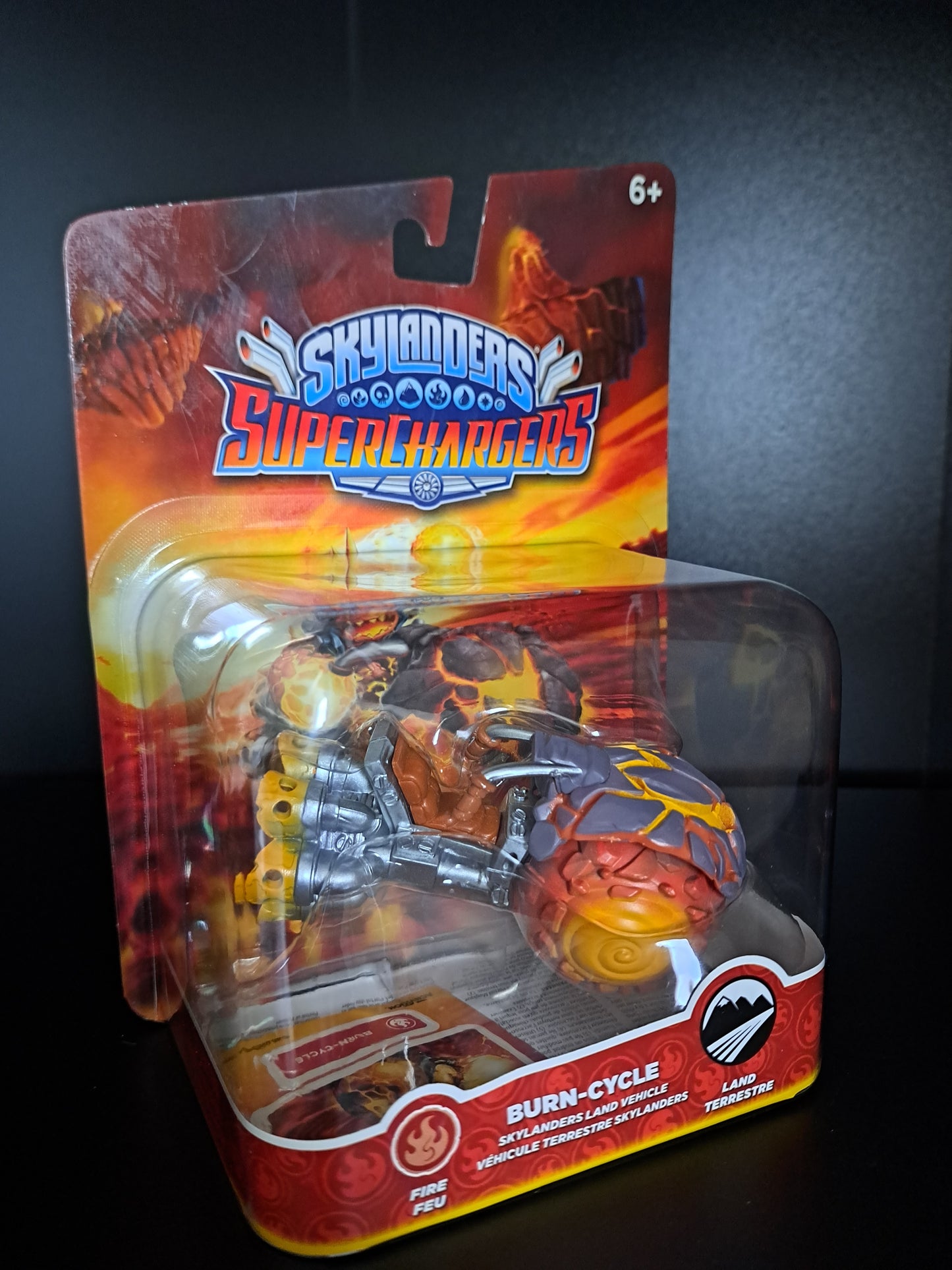 Skylanders SuperChargers - BURN-CYCLE Land Vehicle (2015 Release)