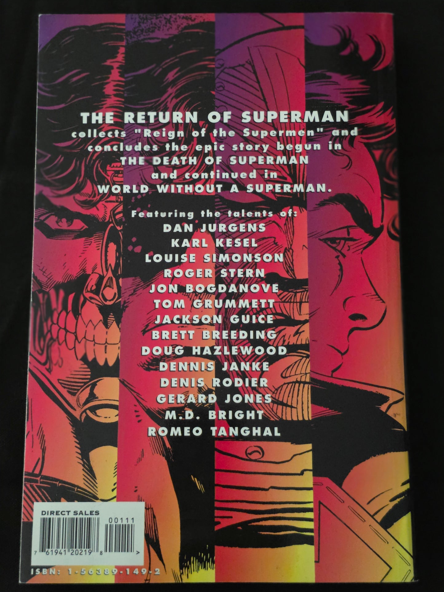 Superman: the Return of Superman (DC Comics December 1993)