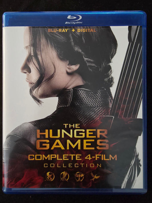 The Hunger Games Complete 4-Film Collection (Blu-ray, 6-Disc Set) *no digital