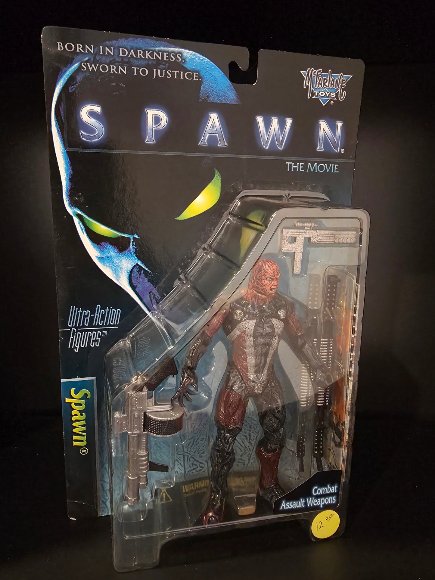 Spawn The Movie: Spiked Spawn Ultra Action Figure Sealed McFarlane 1996 Unmasked