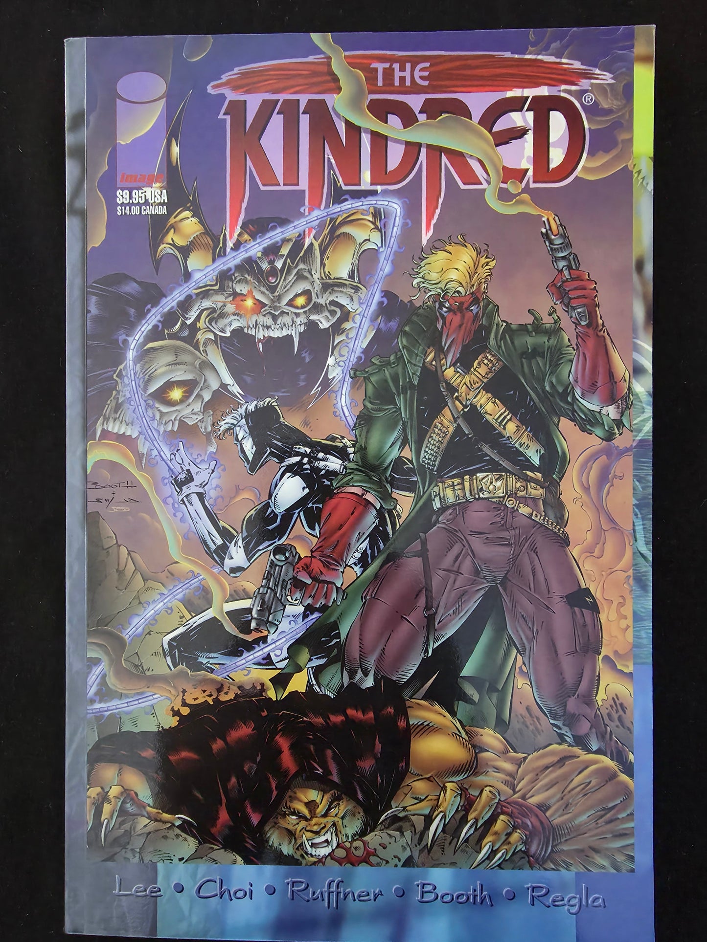 The Kindred Collected Edition 1995 1st Print Image Comics Jim Lee