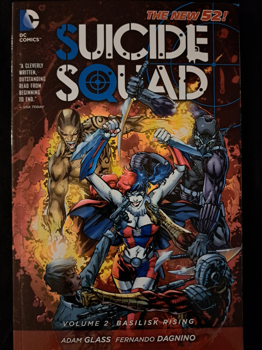 DC Comics Suicide Squad New 52 Basilisk Rising Trade Paperback #2