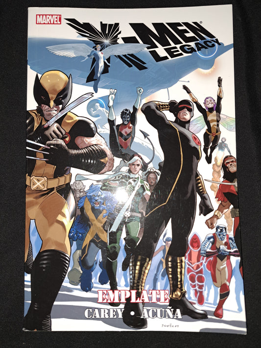 X-Men Legacy: Emplate Marvel Comics Softcover TPB Graphic Novel