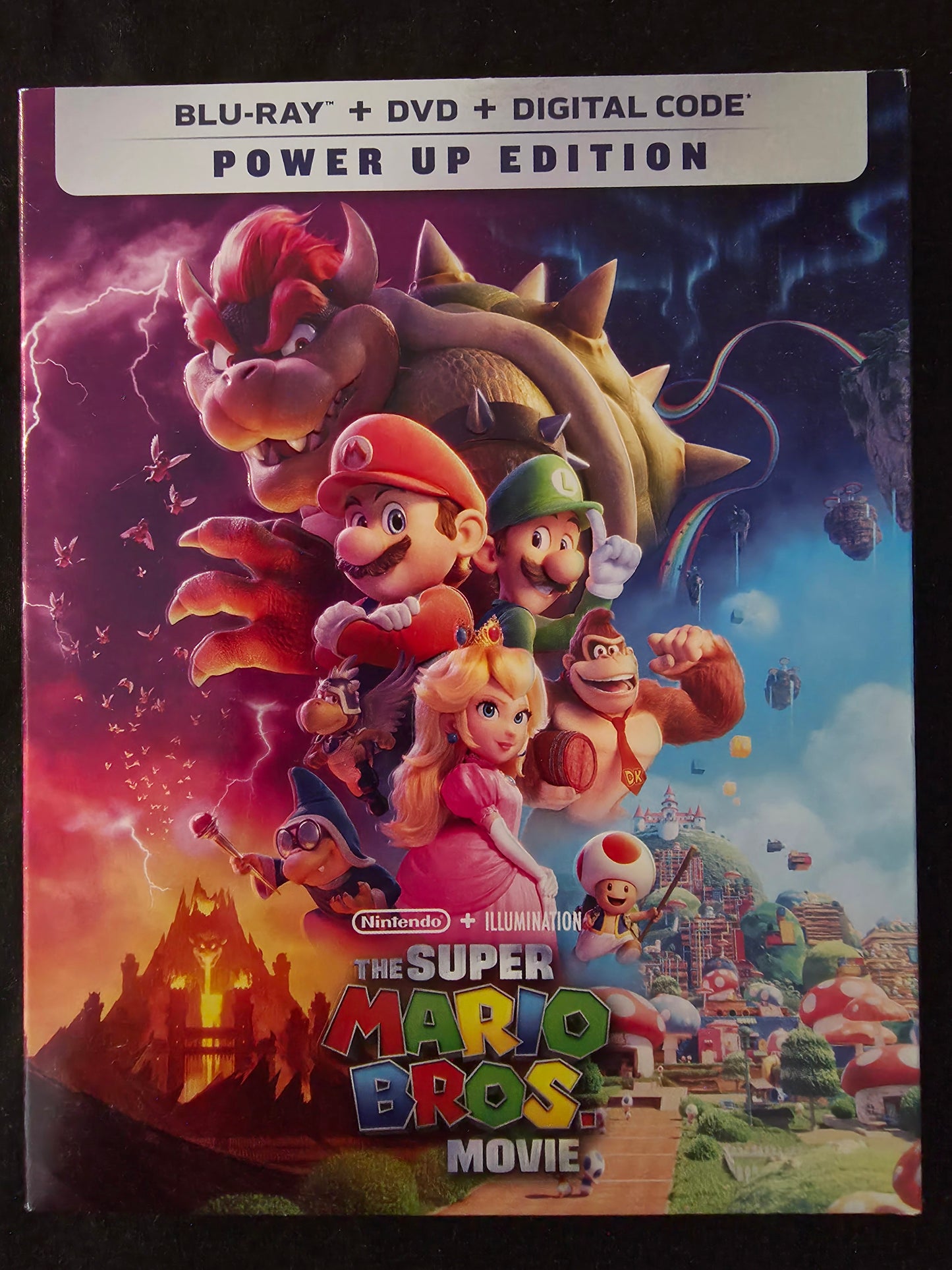 THE SUPER MARIO BROS. MOVIE NINTENDO (Blu-ray + DVD 2023)