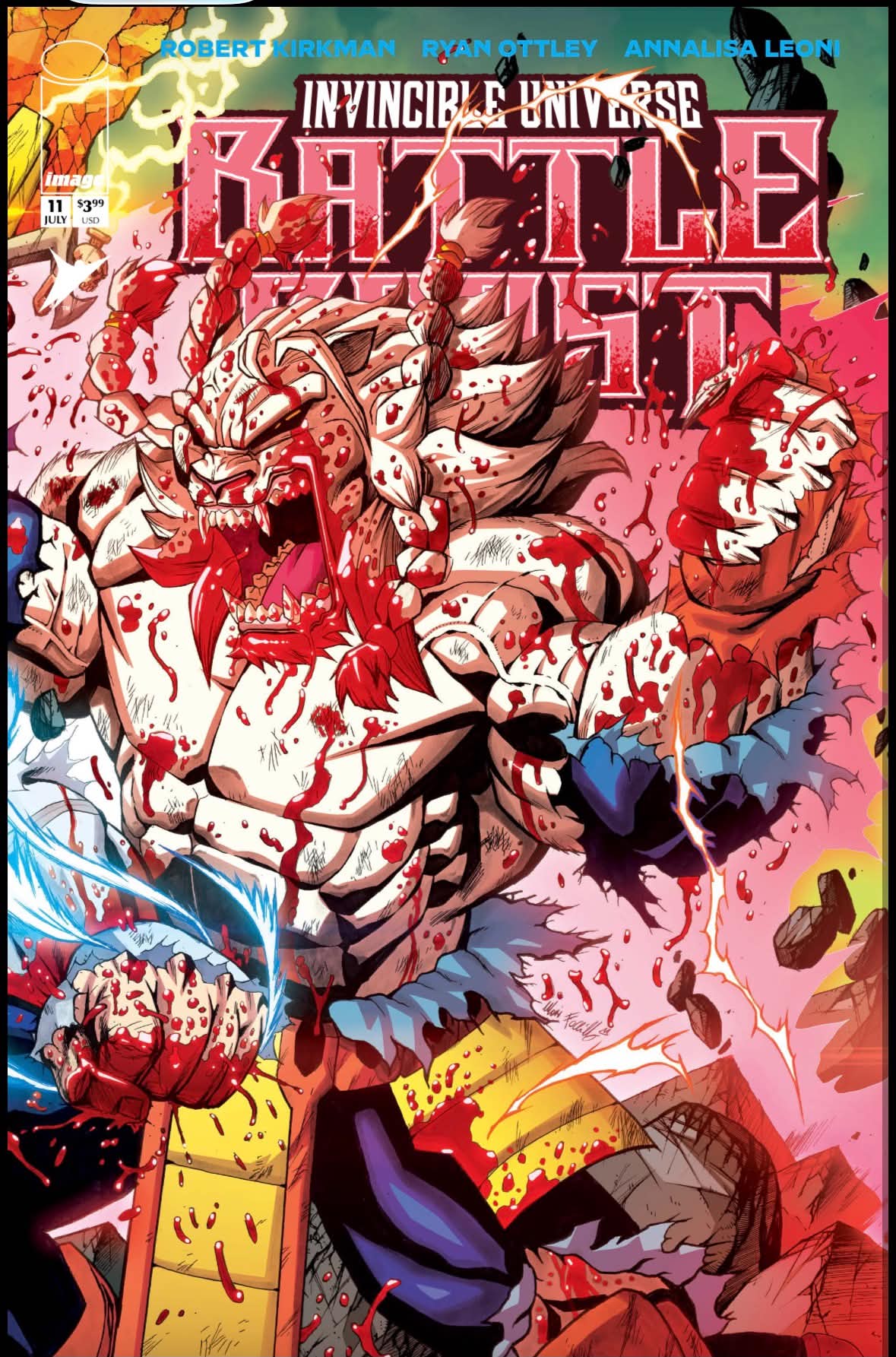 Battle Beast  #11  Wraparound Mario Foccillo Exclusive