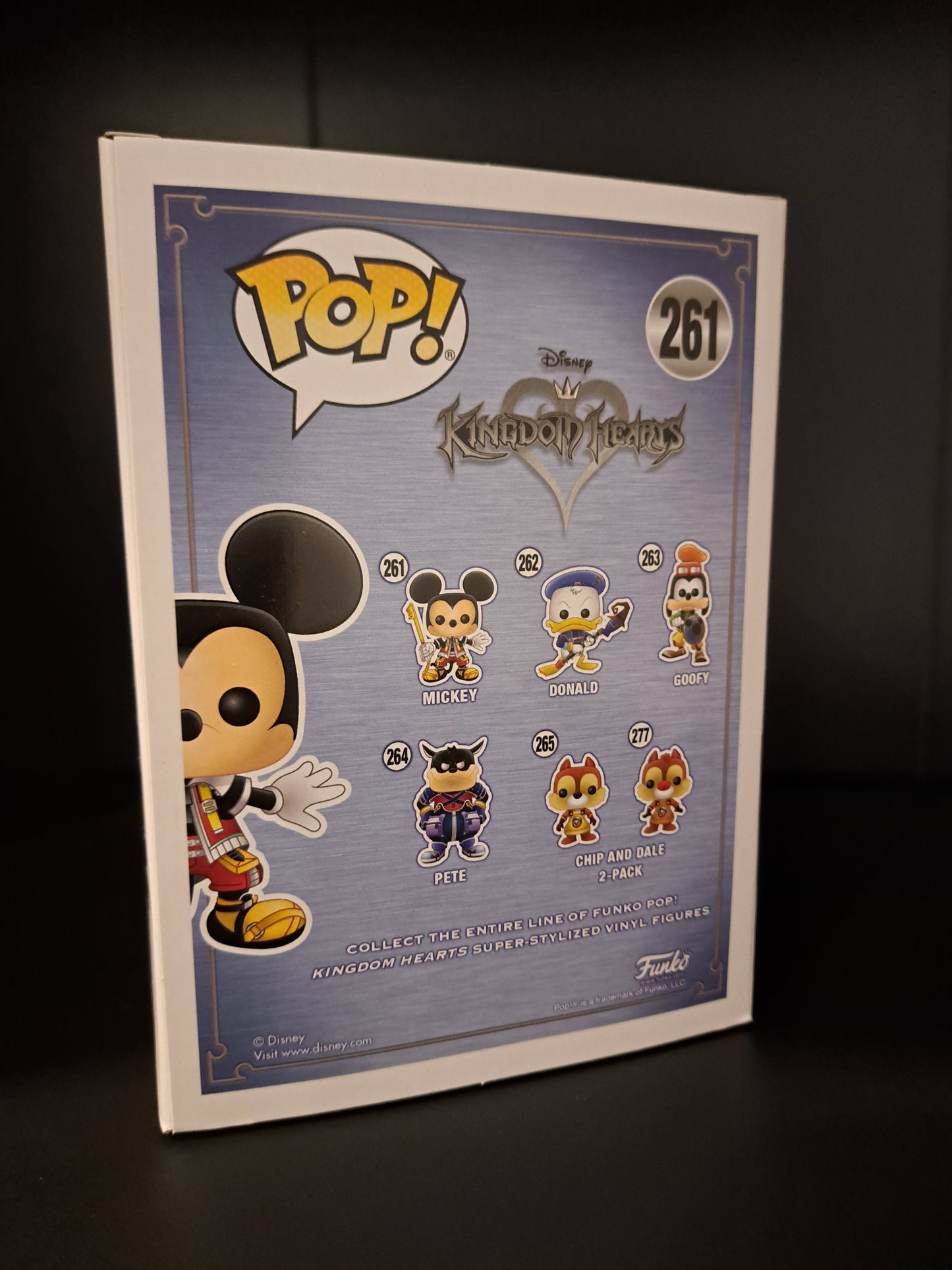 Funko POP! Games Disney Kingdom Hearts Mickey #261 Vinyl Figure