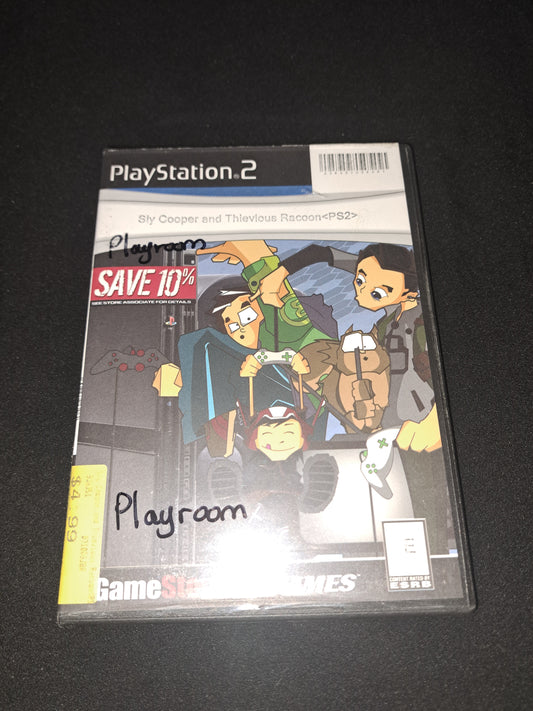 Sly Cooper And The Thievius Raccoonus (Sony PlayStation 2 PS2, 2003)