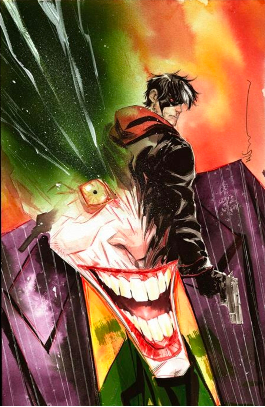 DC K.O. RED HOOD VS JOKER #1