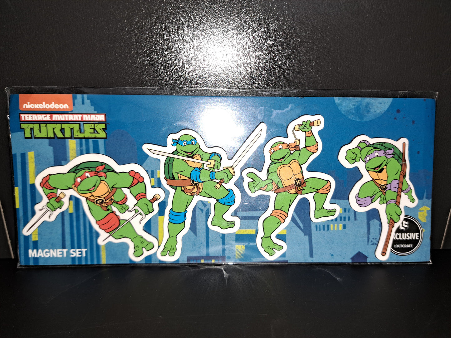 Teenage Mutant Ninja Turtles Loot Crate Set of 4 Magnets