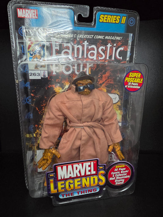 Marvel Legends - The Thing (Trenchcoat version) - Series II - ToyBiz 2002