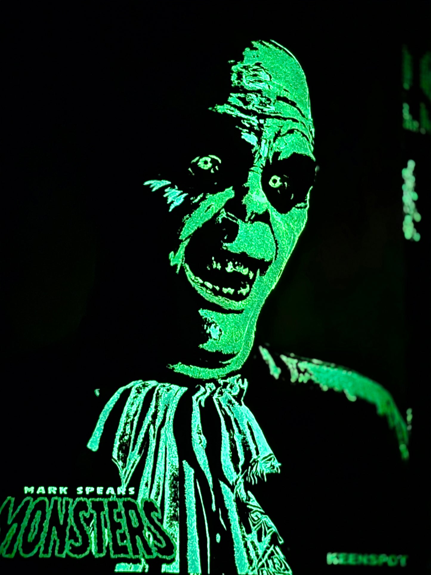 Mark Spears Monsters #8- A72 - 1:666 - Glow In The Dark Variant Cover - 2025