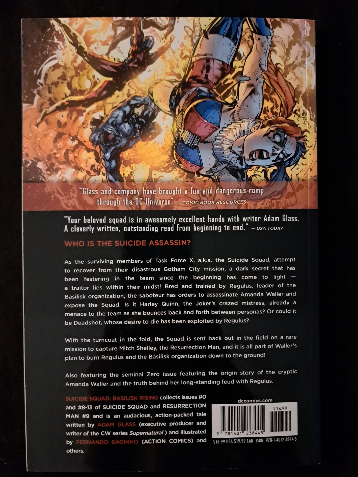 DC Comics Suicide Squad New 52 Basilisk Rising Trade Paperback #2