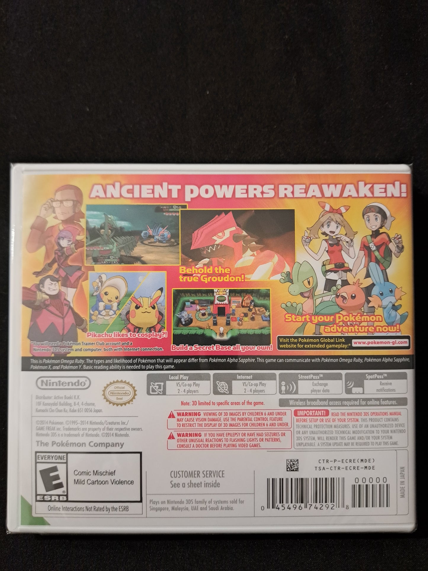 Pokemon Omega Ruby Nintendo 3DS  FACTORY SEALED!!!