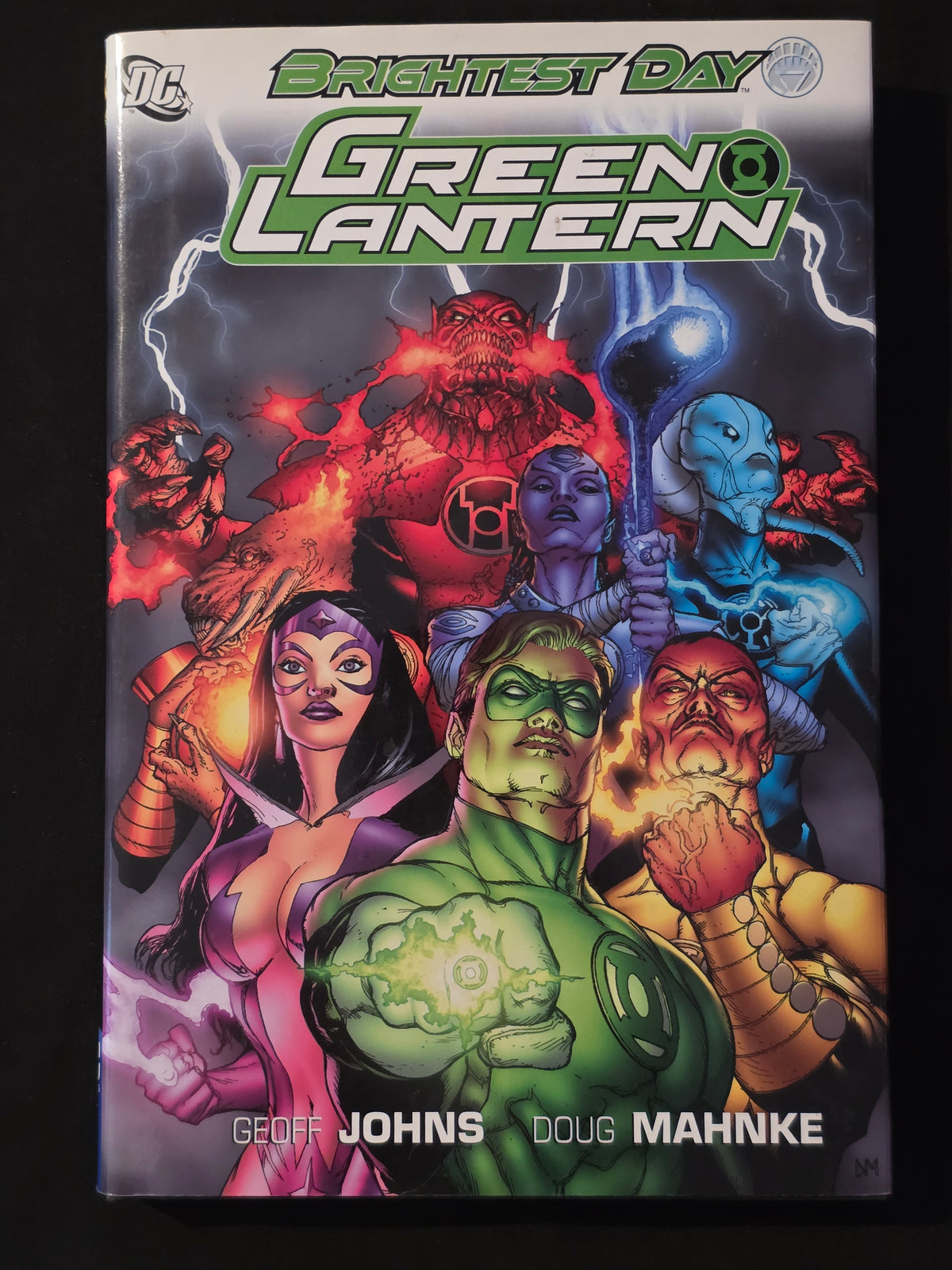 Green Lantern Brightest Day DC Hardcover Geoff Johns Nekron Doug Mahnke JL