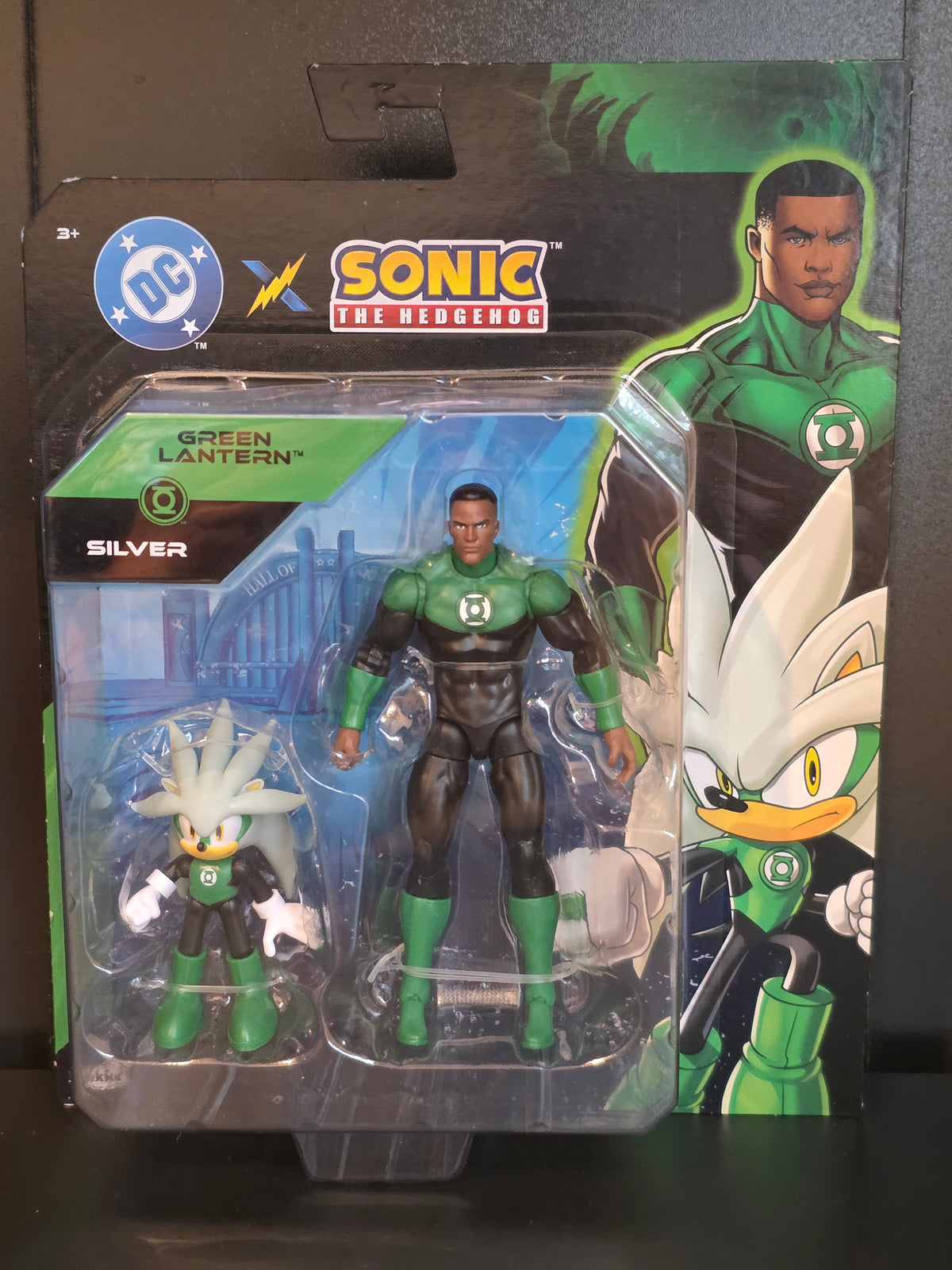 LOT DC x Sonic the Hedgehog Complete Set Of All 8 Jakks Sega