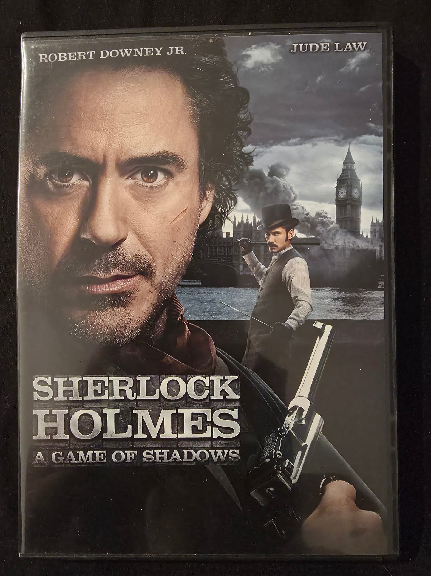 Sherlock Holmes: A Game of Shadows 2011 DVD Thriller Movie Robert Downey Jr.