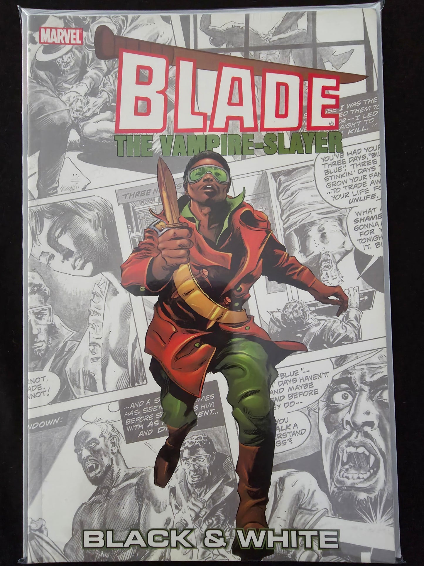 BLADE THE VAMPIRE-SLAYER BLACK & WHITE #1 (2005) MARVEL TPB 1ST PRINTING