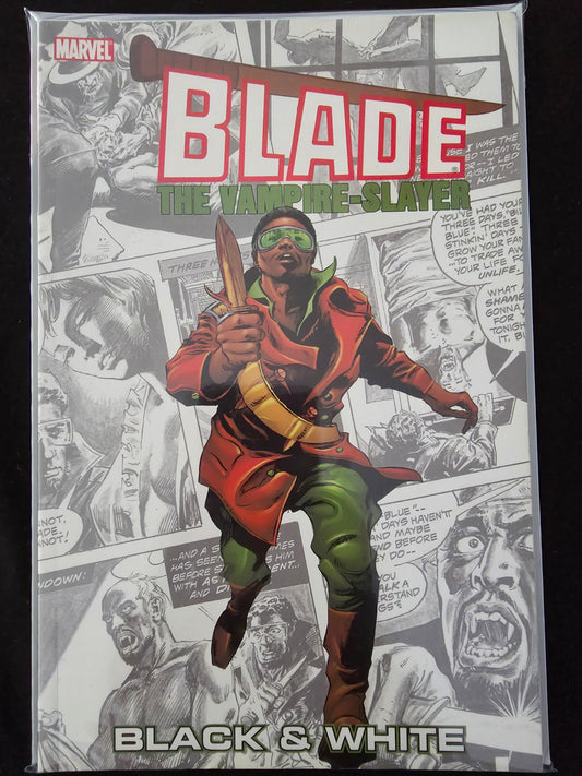 BLADE THE VAMPIRE-SLAYER BLACK & WHITE #1 (2005) MARVEL TPB 1ST PRINTING