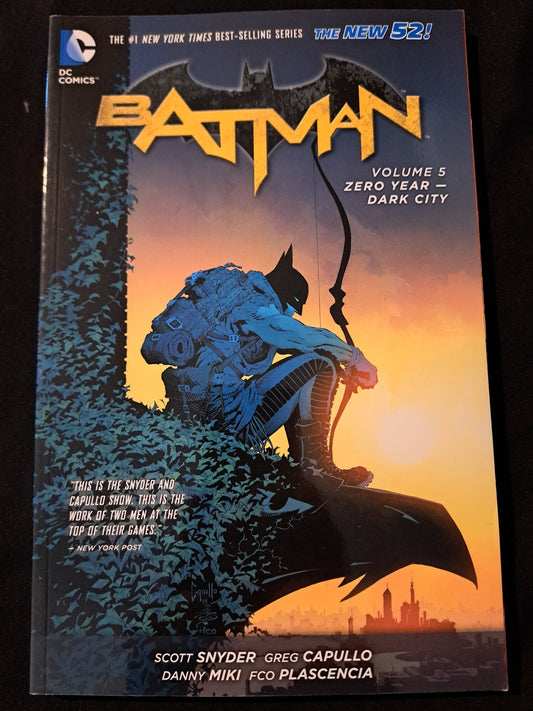 Batman, Vol 5: Zero Year-Dark City TPB (DC, 2014) 1st Printing