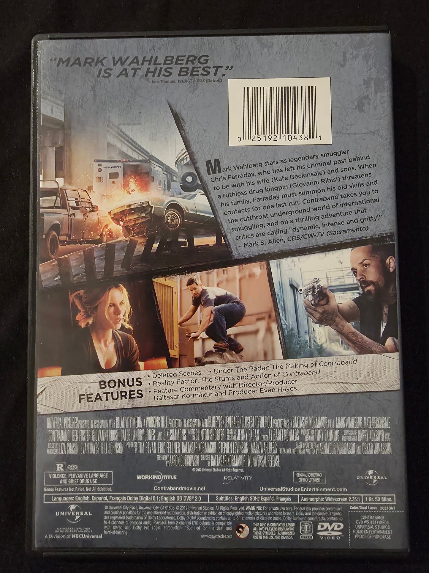 Contraband (DVD, 2012)