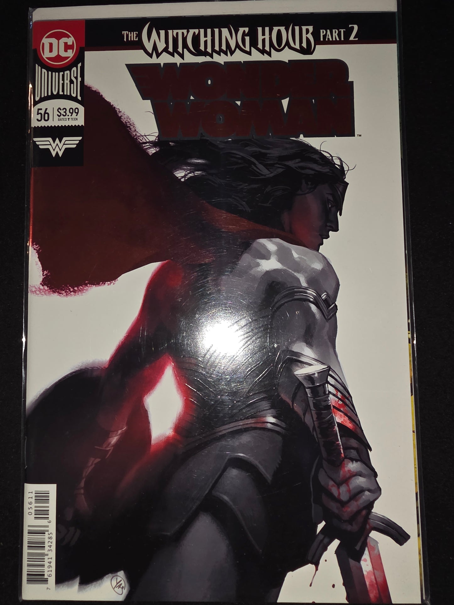 WONDER WOMAN #56 Comic Book YASMINE PUTRI FOIL VARIANT COVER 2018
