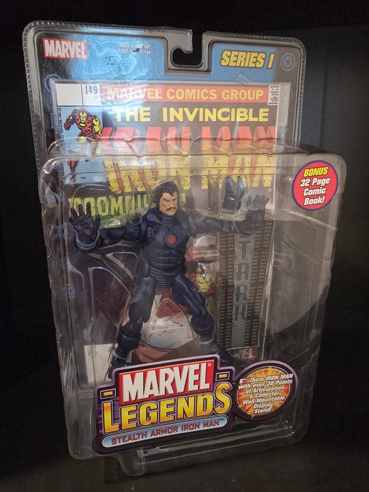Marvel Legends Toybiz Stealth Armor Iron Man Variant Series I