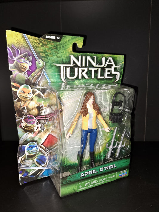PlayMates Ninja Turtles 2014 April O'Neil Action Figure 5017 New #90858