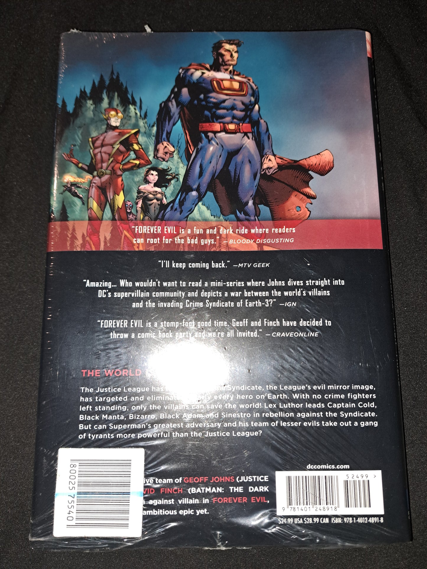 Forever Evil (DC Comics, November 2014) Hardcover
