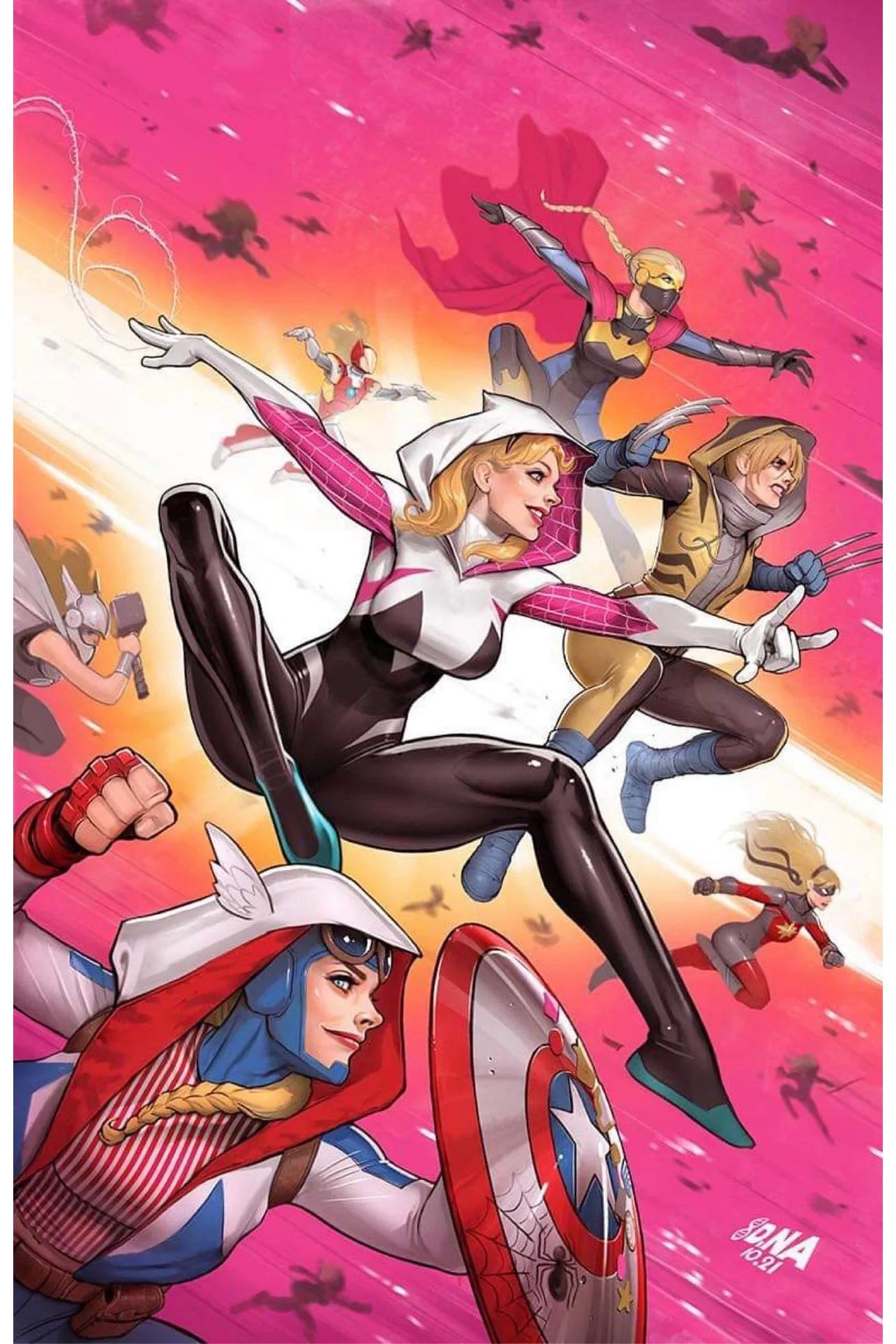 Spider-Gwen Gwenverse #1 | by David Nakayama