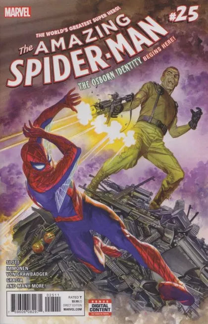 The Amazing Spider-Man, Vol. 4 #25A  Alex Ross Cover