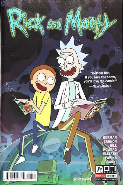 Rick and Morty #1O Hot Topic Variant Cover