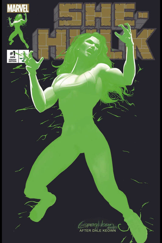 She Hulk #1 Greg Horn #1 Variant Cover
