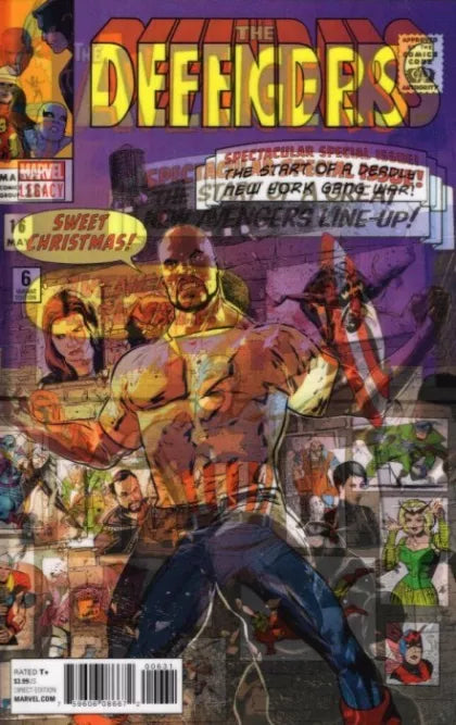 The Defenders, Vol. 5 #6C Avengers (1963) #16 Lenticular Homage Variant Cover