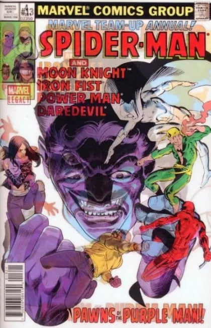 Jessica Jones #13B Marvel Team-Up Annual (1976) #4 Lenticular Homage Cover